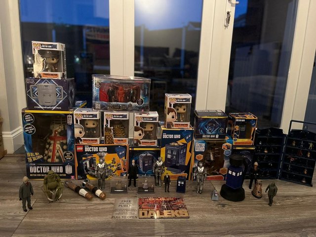 Preview of the first image of Doctor Who Collectables, BBC, Funko, and others.