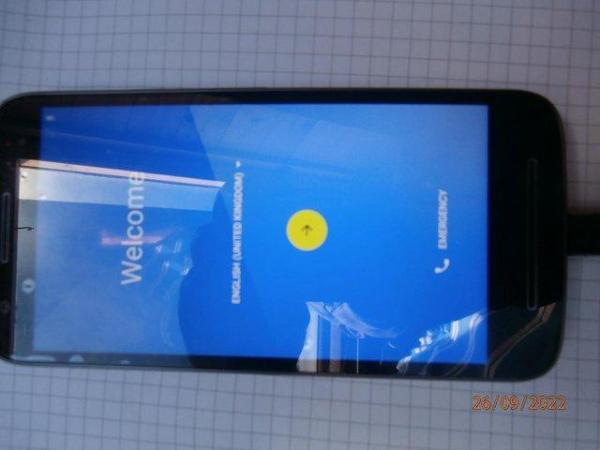 Image 1 of Motorola Moto e3 Black Mobile Phone - Boxed