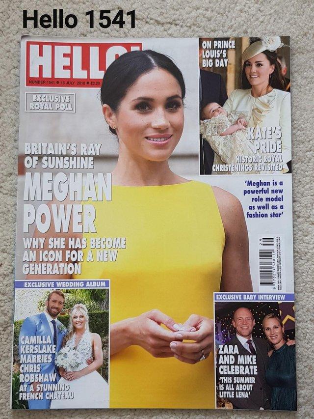 Preview of the first image of Hello Magazine 1541 - Ray of Sunshine - Meghan Power.