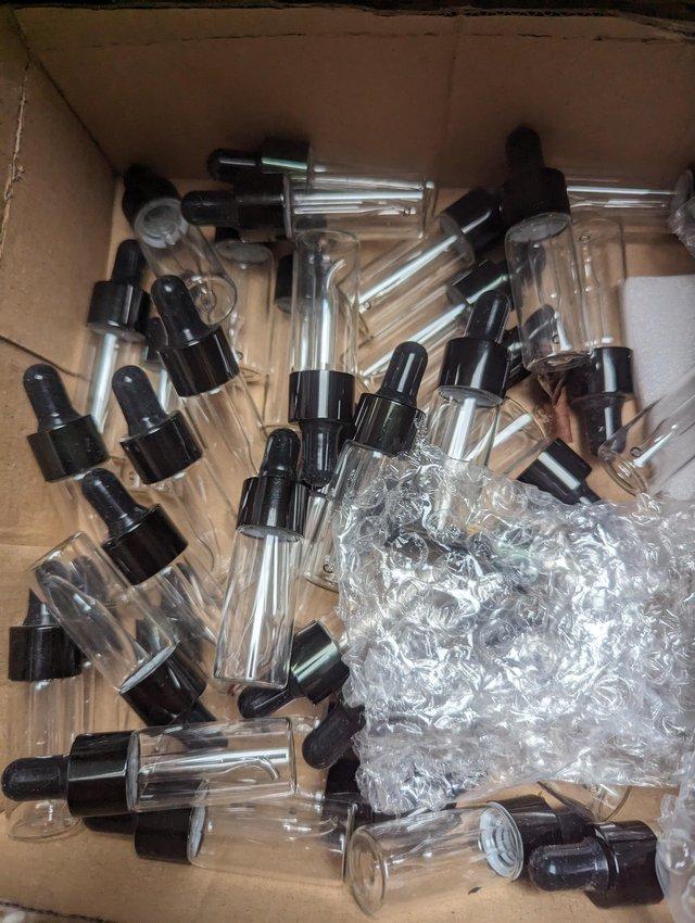 Preview of the first image of Dropper Bottles, price includes postage. 10mlBrand New..
