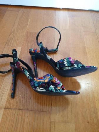 Image 1 of Womens size 5/38 multi stilletto sandle
