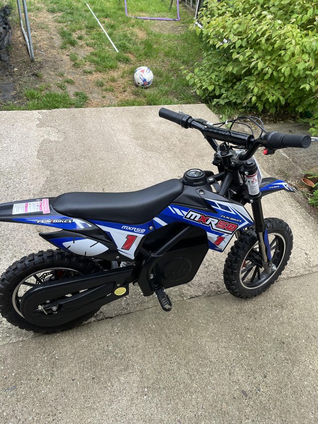Preview of the first image of Fun Bike MXR50 for sale kids.