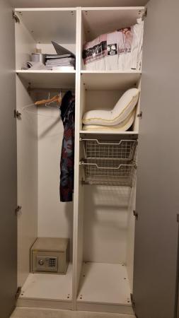 Image 2 of Ikea Pax Wardrobes x2 white 236cm tall, 50cm wide