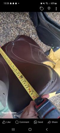 Image 1 of 16" brown saddle tekna (cheap)