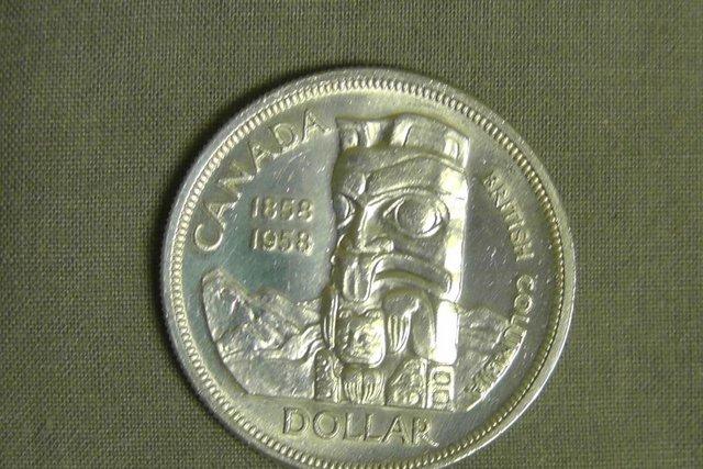 Image 1 of Comemrative British Columbia Silver Dollar.