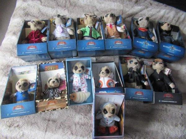 Image 2 of Compare the Meerkat Collection of 13 Boxed Toys With Certifi