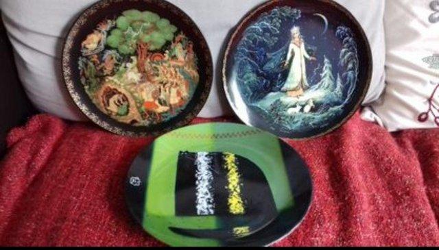 Image 1 of Decorative collectable plates as new x3