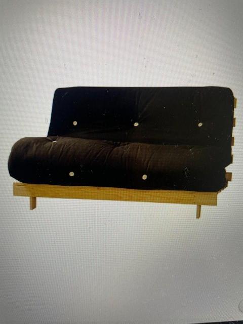 Preview of the first image of Futon Two Seater Sofa Bed.