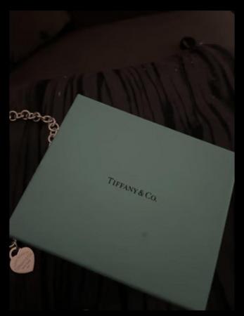 Image 1 of Tiffany & co tag toggle necklace
