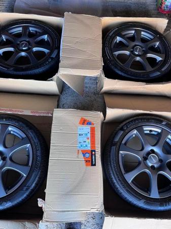 Image 2 of 4 x Alloy Wheels (Autec) and Tyres (Devanti)