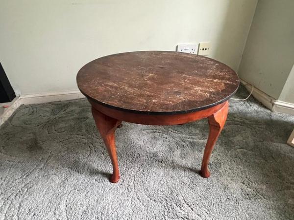 Image 1 of Free round table-ideal for upcycling