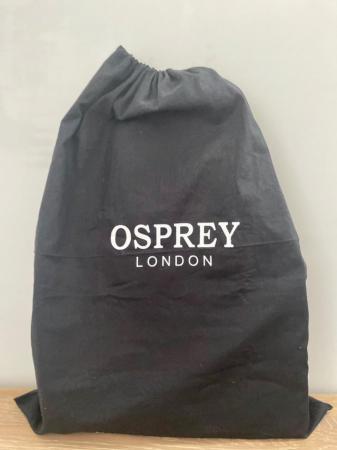 Image 2 of OSPREY LONDON Black Leather Handbag