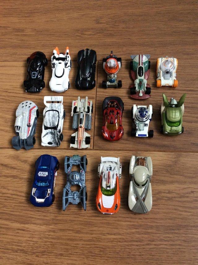 Preview of the first image of Hot Wheels Star Wars Set of 16 Cars.