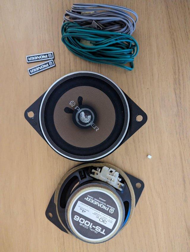 Preview of the first image of Pair of Pioneer In Car Loudspeakers For Toyota.