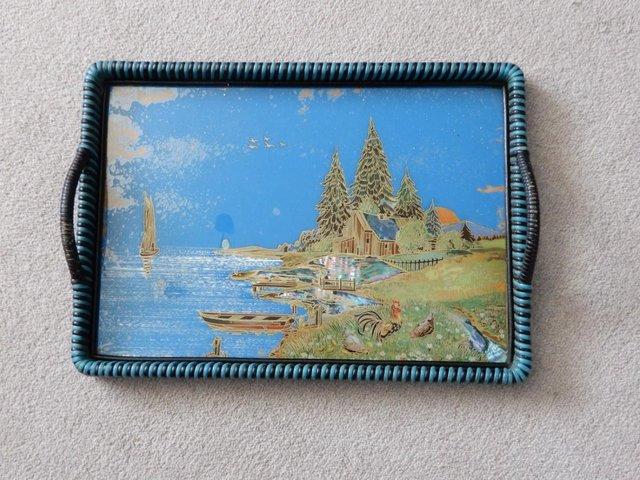 Preview of the first image of Unusual Decorative Tray 1930's Period.
