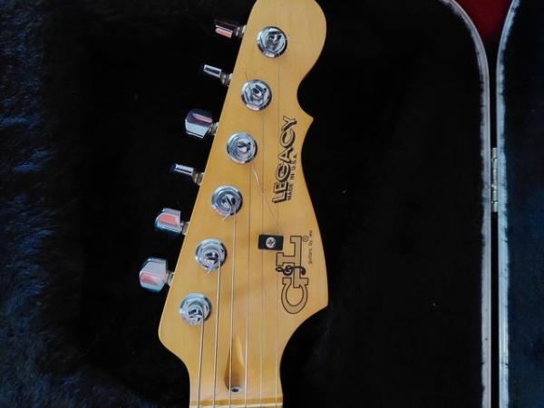 Image 2 of Red G&L Stratacaster USA Legacy Guitar