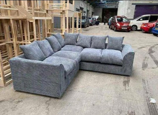 Preview of the first image of Jumbo cord sofa for sale.