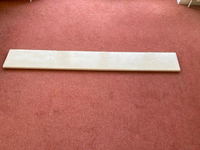 Preview of the first image of Window Board Sills Pine White 1630 x 28 x 217mm Bullnose.
