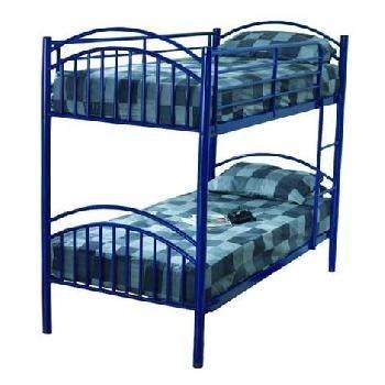 Preview of the first image of ALTON BUNK BED IN BLUE (NO MATTRESS).