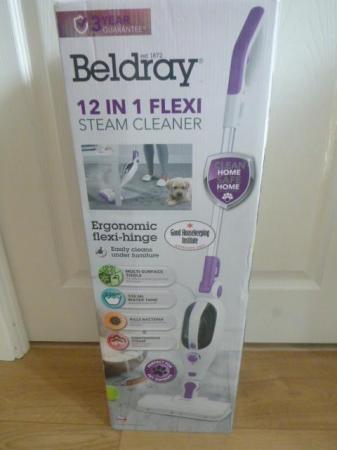 Image 2 of Beldray 12 In 1 Flexi Steam Cleaner, NEW, BOXED & SEALED