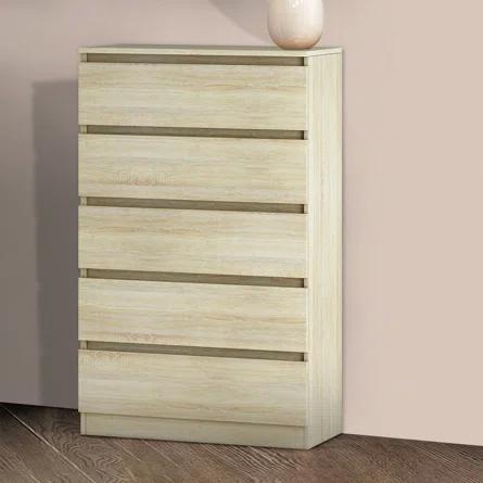 Preview of the first image of OFFER! 5 Drawers - Chest of Drawers- WAYFAIR.
