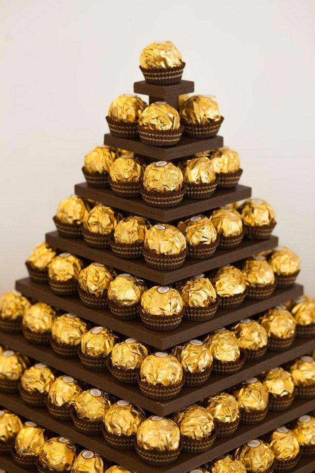 Preview of the first image of Spectacular Ferrero Rocher Pyramid - Wedding/Celebration.