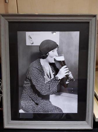 Image 2 of Grey Framed Picture good condition