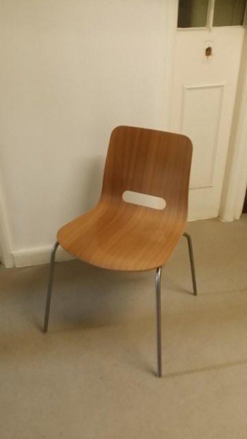 Preview of the first image of Office/Meeting/Reception Ryan Eko chair in oak, £29.