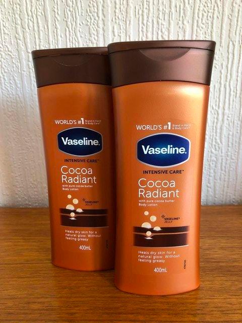 Preview of the first image of 2 x VASELINE INTENSIVE CARE COCOA RADIANT-NEW.