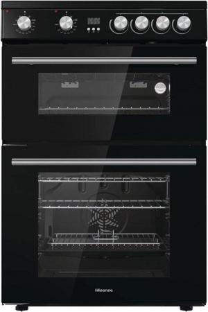 Image 1 of HISENSE 60CM ELECTRIC COOKER WITH CERAMIC HOB-BLACK-GRADED