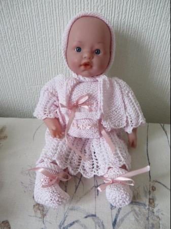 Image 2 of dolls soft bodied with knitted clothes