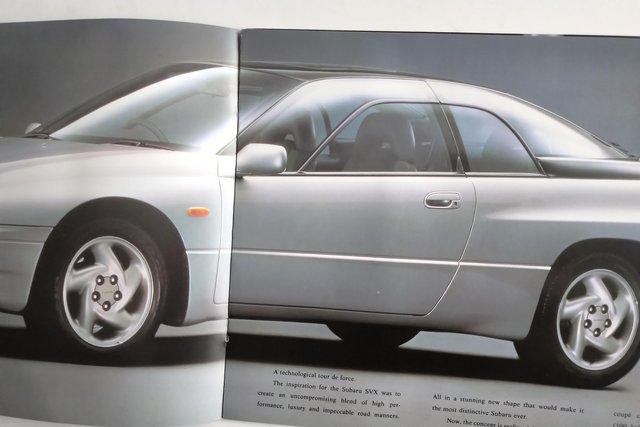 Image 2 of Subaru SVX coupe UK Sales Brochure 1992