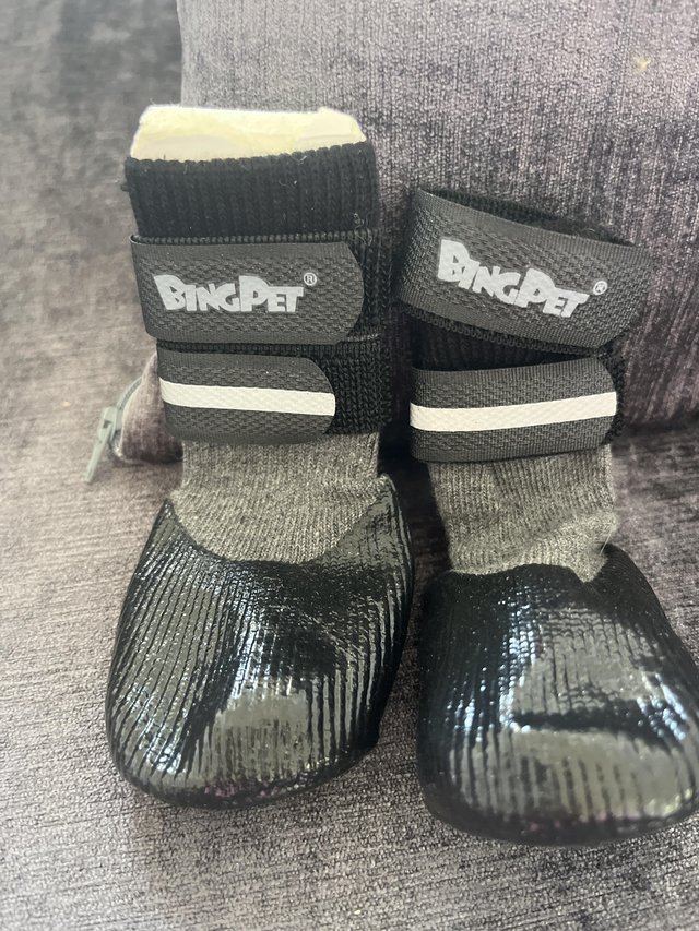 Preview of the first image of Dog support socks non slip.