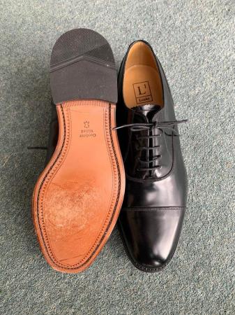 Image 2 of Loake gents black formal shoe size 9.5