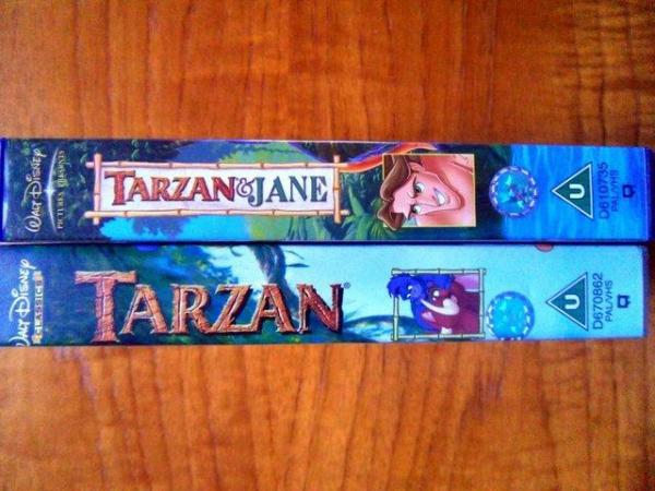 Image 3 of Disney's Tarzan & Tarzan and Jane - VHS tapes