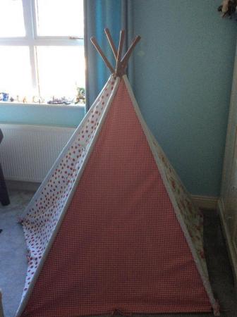 Image 3 of Children’s Tee Pee Tent - Wig Wam by Tobs (reduced to £25)