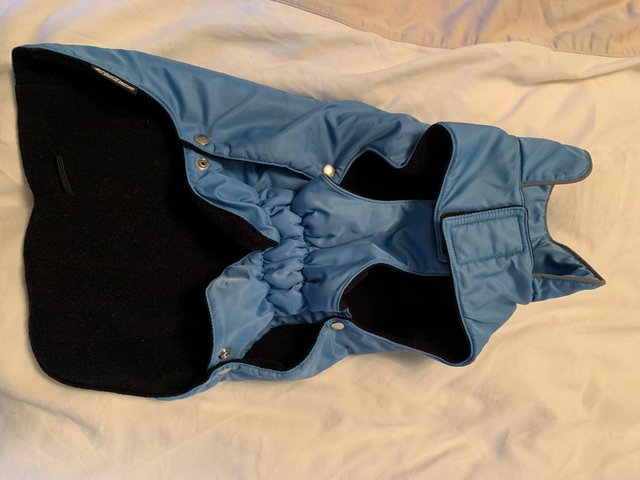 Preview of the first image of FreeZack waterproof, fleece lined dog jacket.