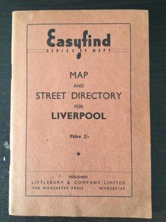 Image 1 of Easyfind Map & Street Directory for Liverpool