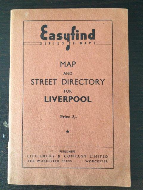 Preview of the first image of Easyfind Map & Street Directory for Liverpool.