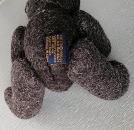 Image 18 of A Dark Grey Boyds Collector Bear.The Archives Series.