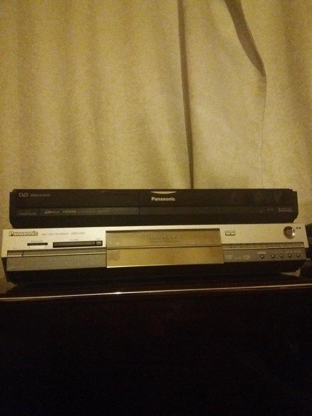 Preview of the first image of 2 PANASONIC DVD RECORDERS,EXCELLENT CONDITION WITHREMOTES.