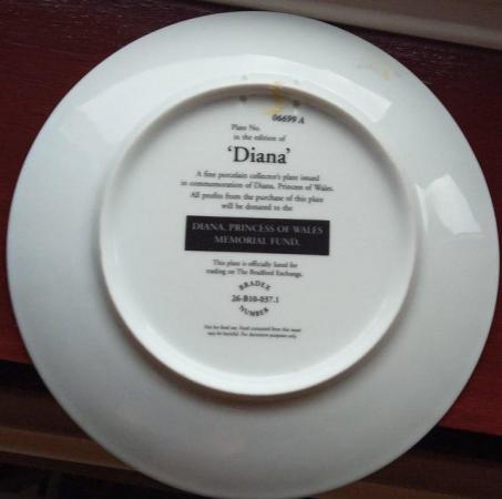Image 2 of Princess Lady Diana souvenir collector's plate