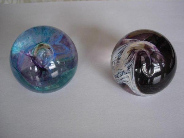 Image 1 of TWO CAITHNESS GLASS PAPERWEIGHTS