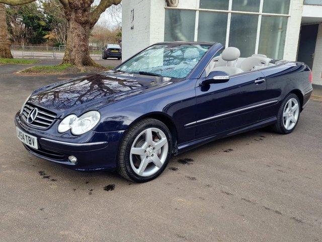 Preview of the first image of LHD Mercedes CLK 500 Convertible Left Hand Drive.