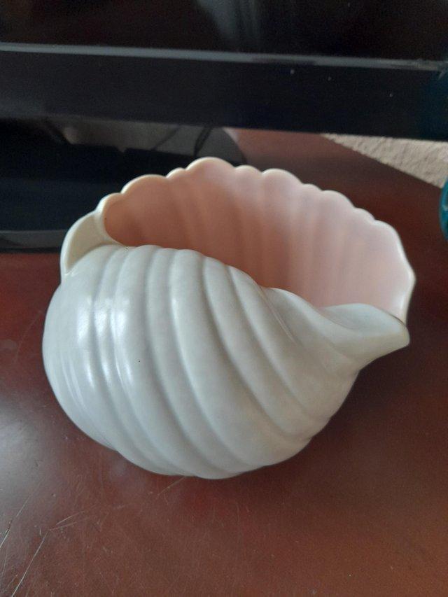 Preview of the first image of Poole pottery vintage sea shell.