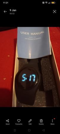 Image 1 of Boys sport watch brand new in box son dint like it instructi