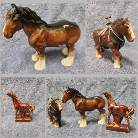 Image 4 of Shire horse and horse ornaments