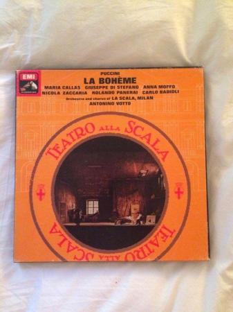 Image 1 of Puccini - La Boheme Votto 2 LPs His Master's Voice SLS 5059