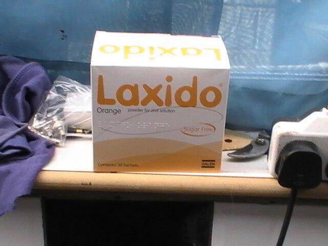 Preview of the first image of LAXIDO 365 ORANGE SACHETS, NEW WITH BOX & INSTRU BBE 2022/23.