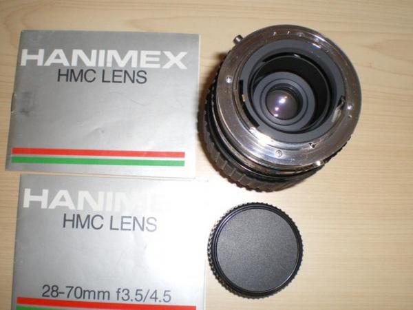 Image 6 of HANIMEX HMC MACRO ZOOM LENS 28-70mm 33.5-4.5